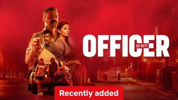 Officer on Duty (2025) Uncut Dual Audio [Hindi-Malayalam] Netflix WEB-DL 720P