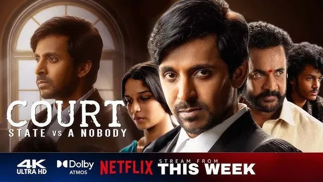 Court - State Vs. A Nobody (2025) Dual Audio [Hindi-Telugu] Netflix WEB-DL 480P